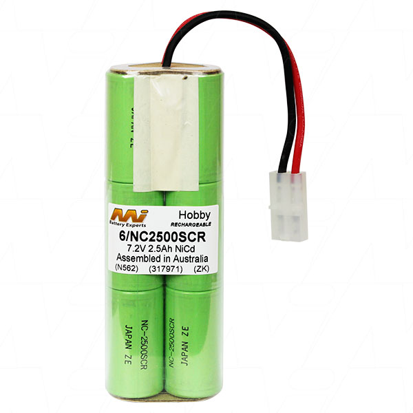 MI Battery Experts 6/NC2500SCR-BP